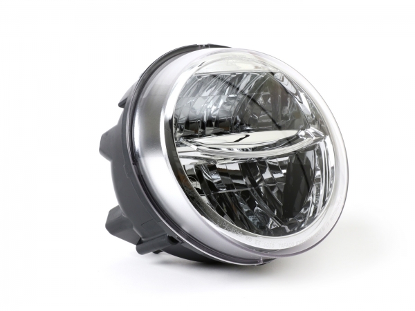 LED-Scheinwerfer - PIAGGIO - Vespa GTS/HPE 125-300 ccm (ab Bj. 2019) - verchromter Reflektor